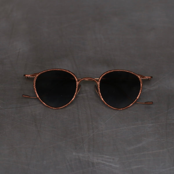 Rigards x ZIGGY CHEN joint RG1939ZC relief frame glasses RG-RG1939ZC-QTH bronze/grey lenses